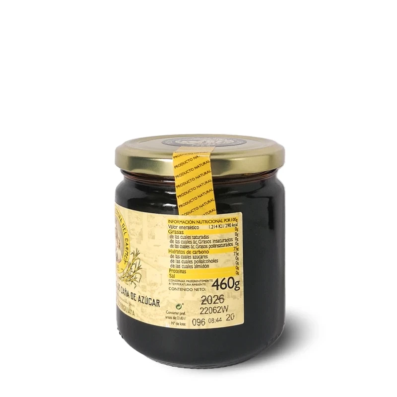 Miel melaza de caña de azúcar 460 gr. - Aceites Molisur